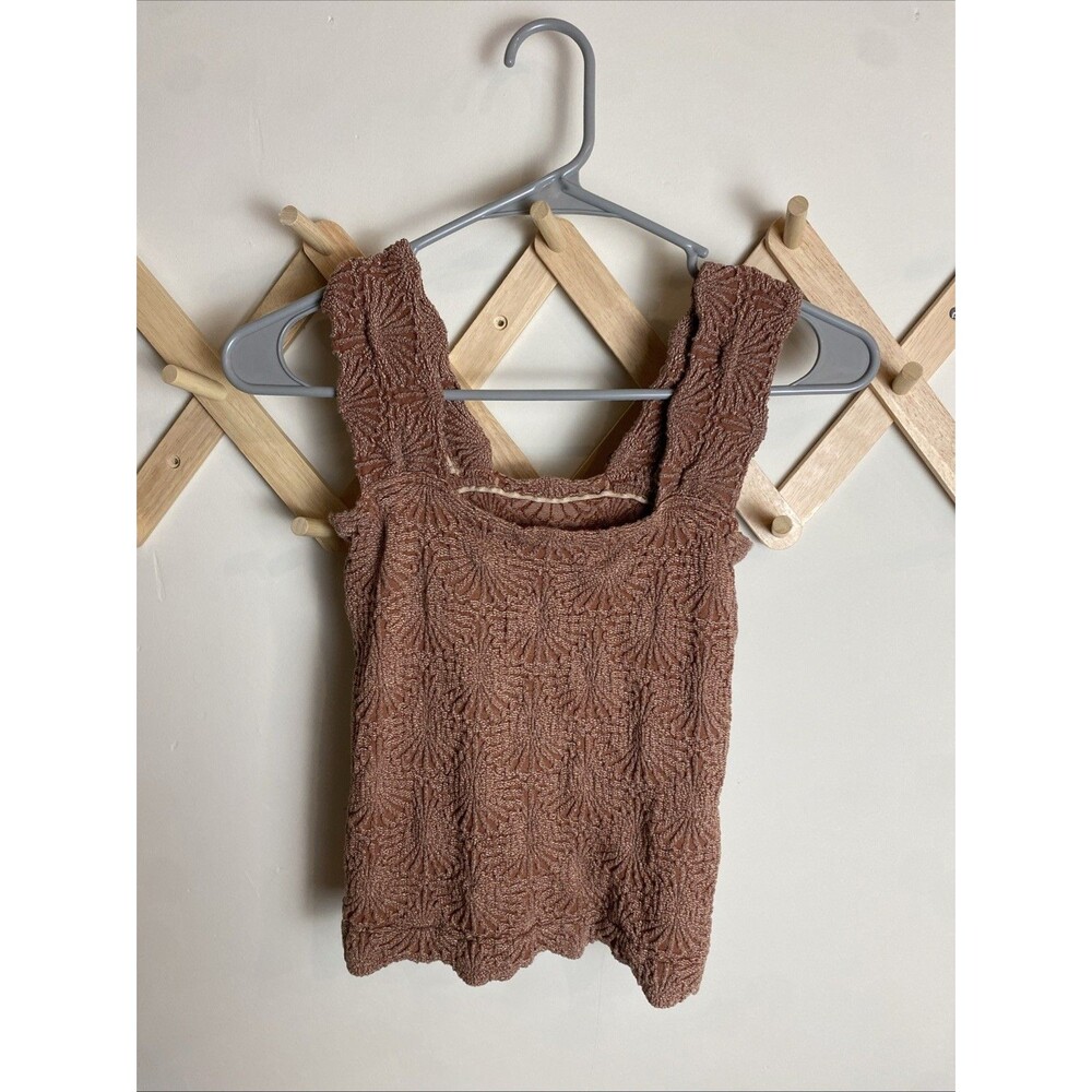 Intimately Free People Strawberry Roan Love Letter Cami Tank Top Size M/L